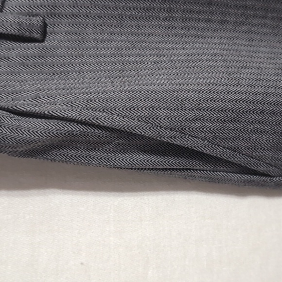 Time and Tru Grey Straight Leg Ankle Length Dress Pant Size 10 - Picture 4 of 6